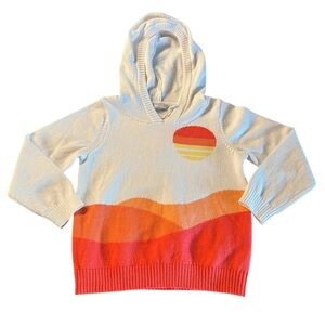 Serena Williams X Janie and Jack Kids Colorful Sunset Hoodie Size 2T NWT